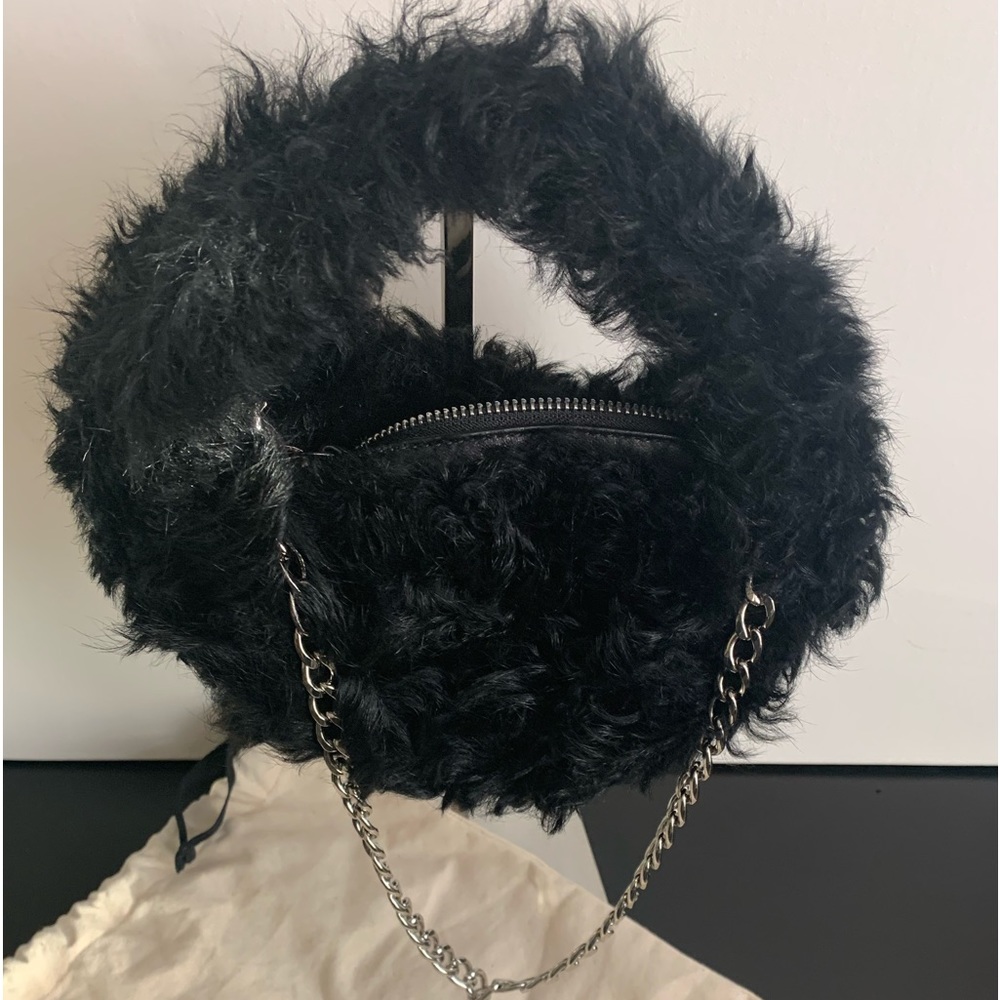By far shearling baby cush bag NWOT